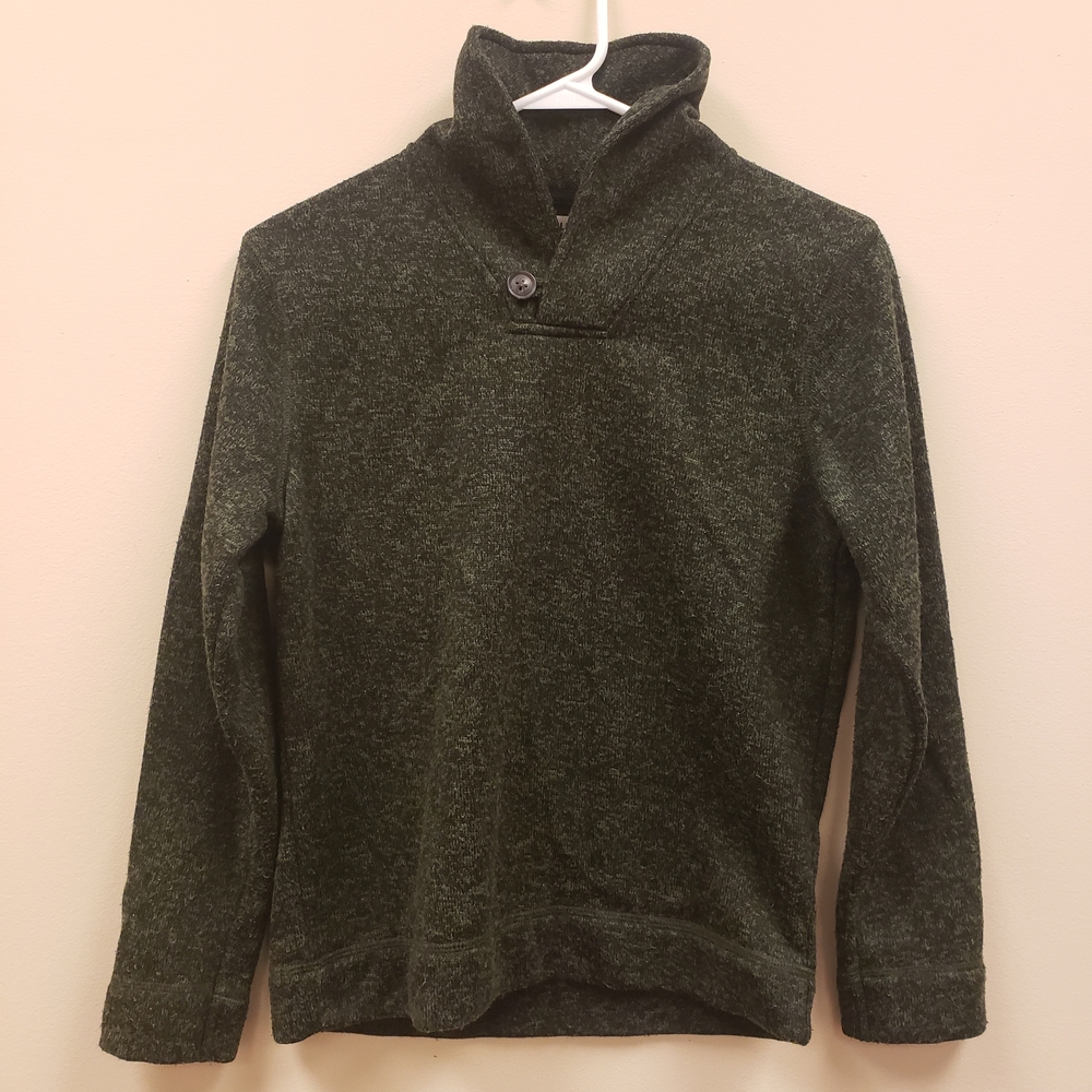 Old Navy Boys Dark Green Turtleneck Sweater